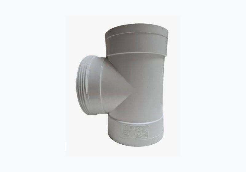 PVC T-Piece — 90mm